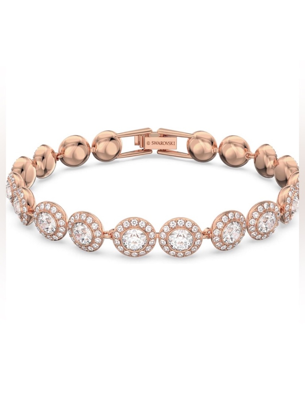 SWAROVSKI Rose Gold ‘Una Angelic’ Bracelet